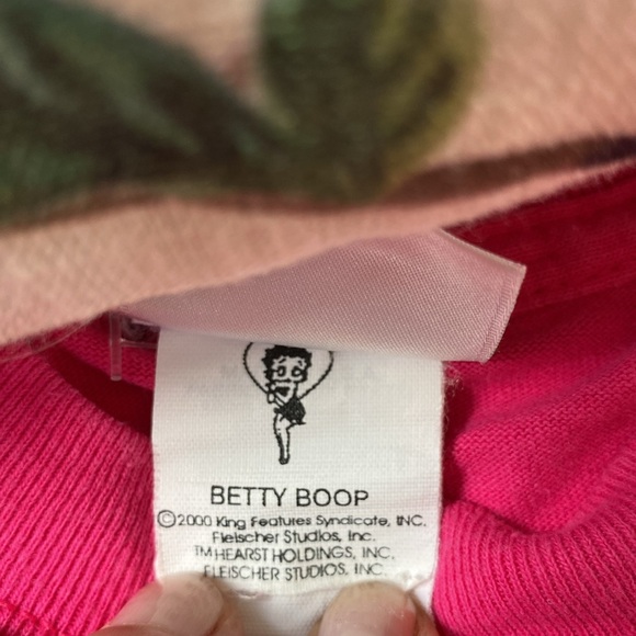 Universal Studios 2000 Betty Boop pink vintage short sleeve tee 100% cotton. - Picture 8 of 12